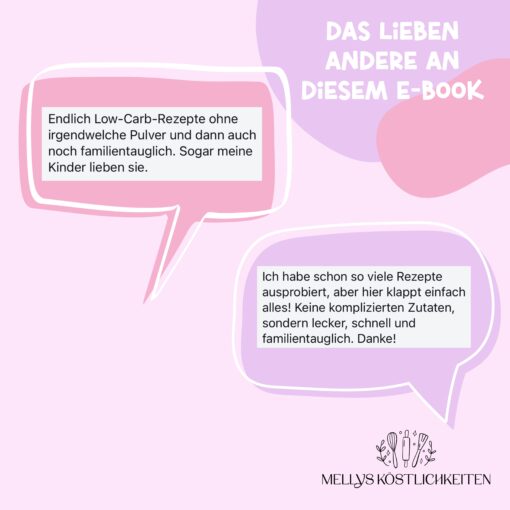100 Low-Carb Rezepte E-Book @mellyskoestlichkeiten – Bild 6