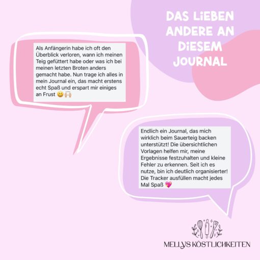 Sauerteig Journal – Backtagebuch & Starter-Tracker für perfektes Brot | Dokumentiere deine Rezepte, Fortschritte & Ergebnisse – Bild 5