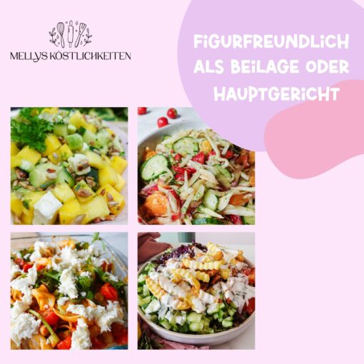 Salatzeit 25 kalorienarme & gesunde Ideen Salat Rezepte E-Book  @mellyskoestlichkeiten – Bild 4
