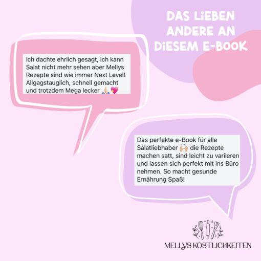 Salatzeit 25 kalorienarme & gesunde Ideen Salat Rezepte E-Book  @mellyskoestlichkeiten – Bild 5